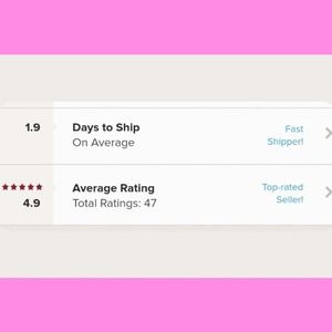 Top rated & fast shipping